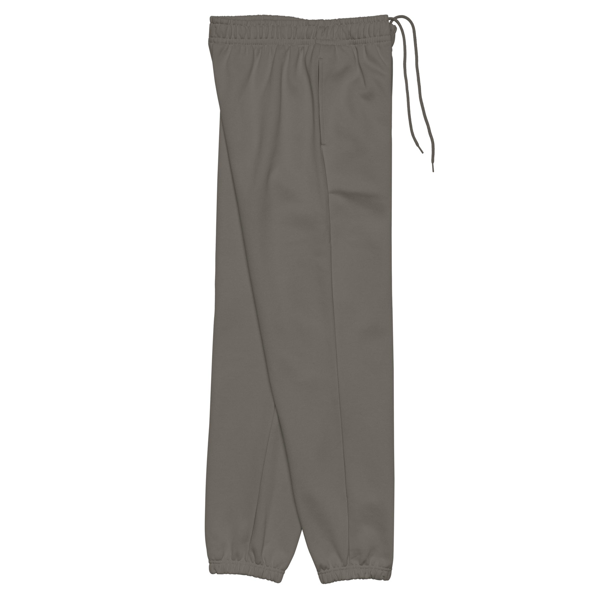 DURO Wrestling heavyweight sweatpants in asphalt grey, right side view