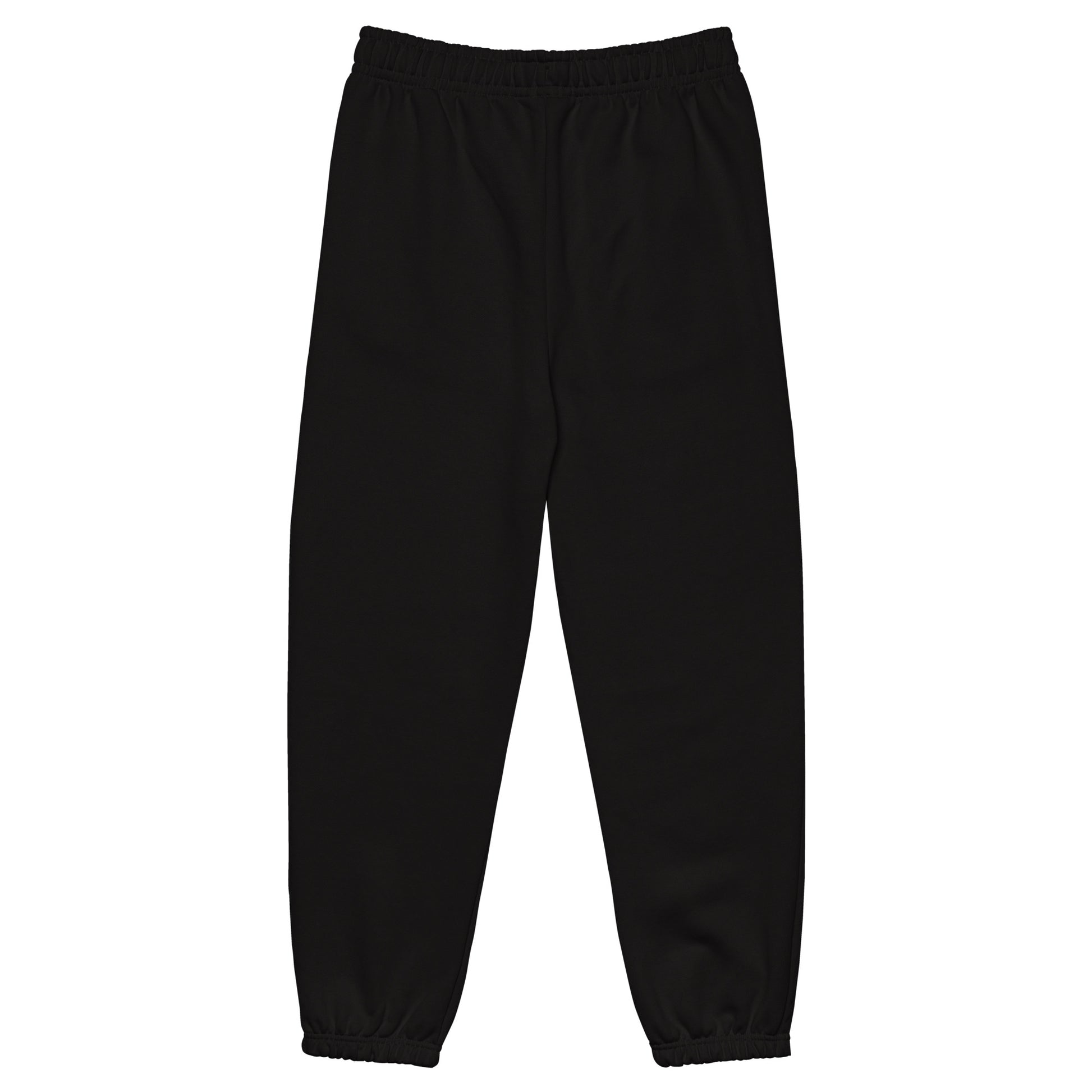 DURO Martial Arts heavyweight sweatpants in black, back view