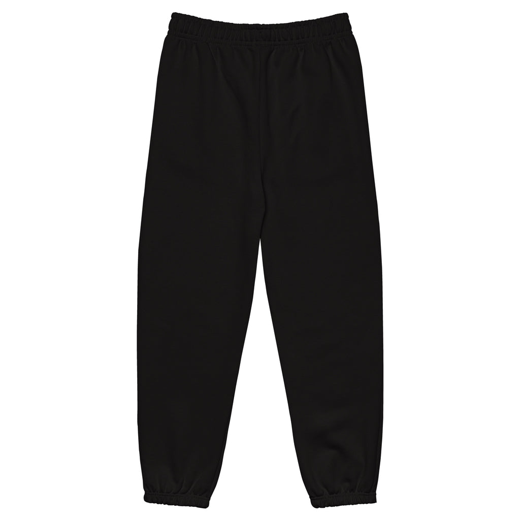 DURO Wrestling heavyweight sweatpants in black, back view
